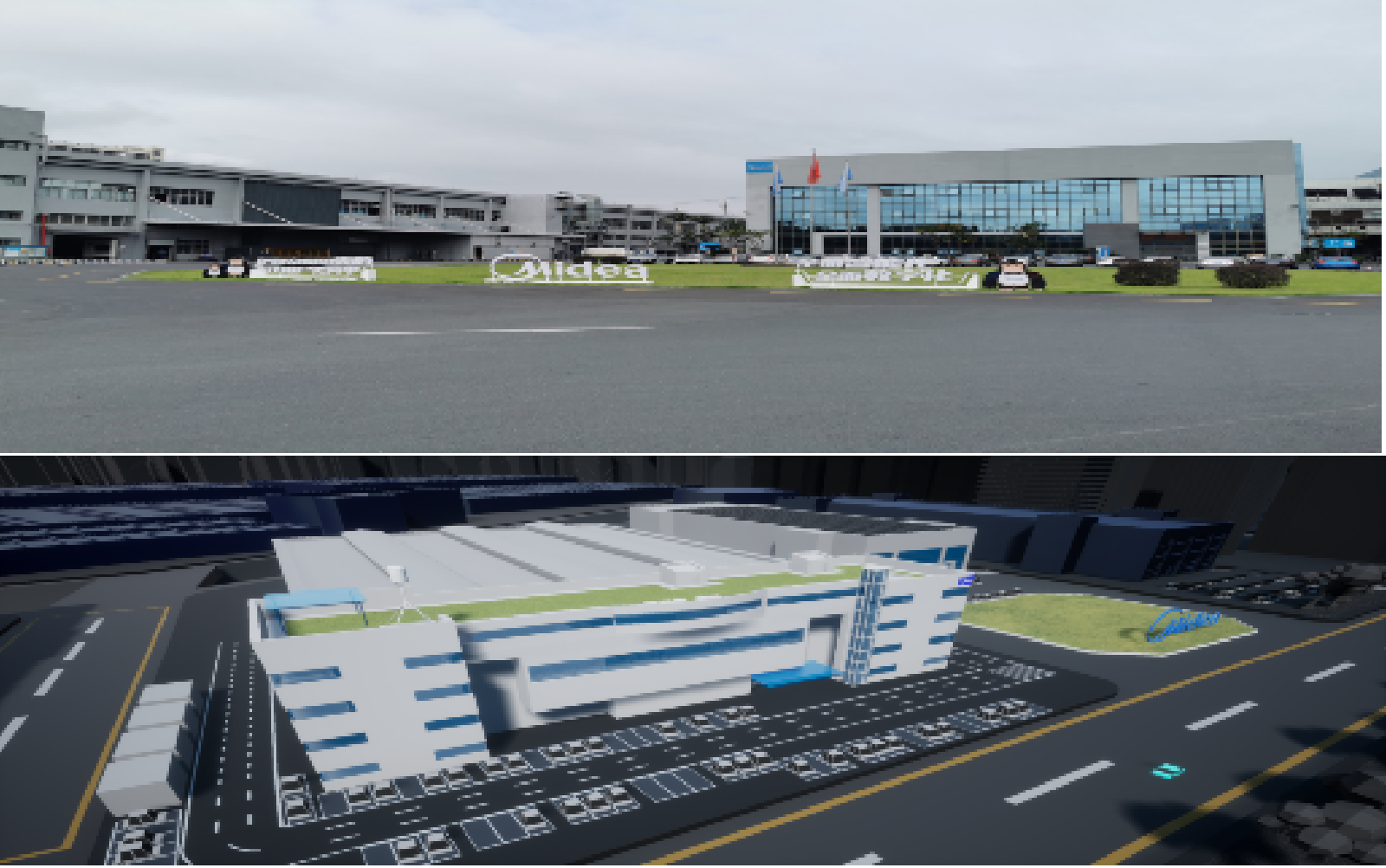 建筑|美的工业城西区安防样板改造项目